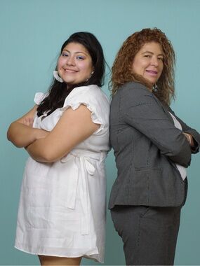 Marlene and Allison